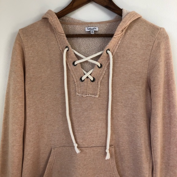 Splendid | Cross Tie Hoodie - Picture 2 of 8